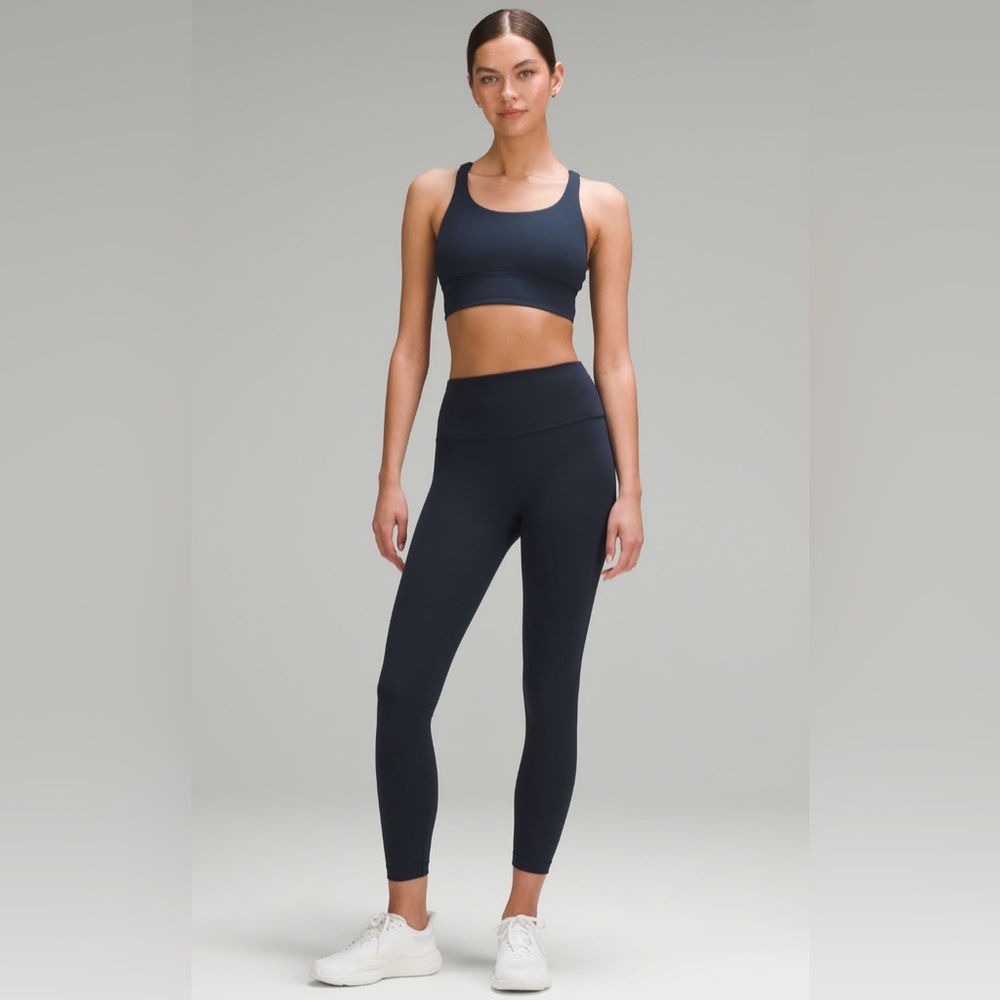 NWT Lululemon Wunder Train High-Rise Tight 25" True Navy Size 6